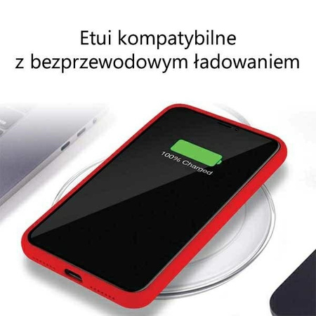 MERCURY SILICONE CASE SAMSUNG S22+ RED / CZERWONY