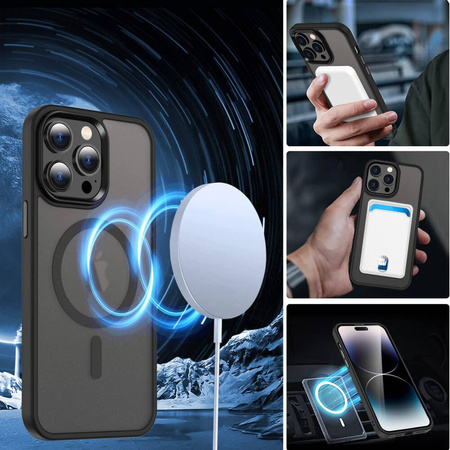 Etui IPHONE 13 PRO Matt MagSafe czarne