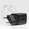 Ładowarka sieciowa SBS TETRGAN1C20K 20W GaN USB-C z Power Delivery - czarna