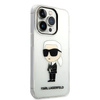 Karl Lagerfeld IML NFT Ikonik - Etui iPhone 14 Pro Max (przezroczysty)
