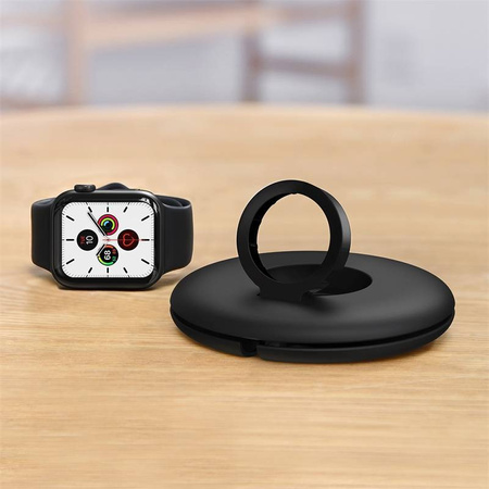 Organizer / uchwyt na ładowarkę do AppleWatch (czarna)