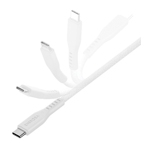 ENERGEA kabel Flow USB-C - USB-C1.5m biały/white 240W 5A PD Fast Charge