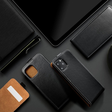 Kabura SLIM FLEXI FRESH Pionowa do HUAWEI P Smart 2019 czarny