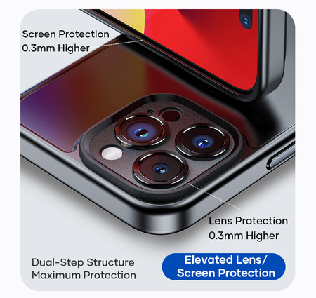 Rock Etui Guard Touch Matte Series do Iphone 15 Plus białe