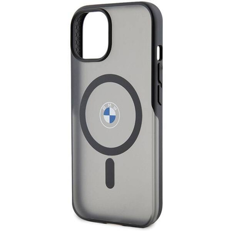 Oryginalne Etui APPLE IPHONE 15 PLUS BMW Hardcase IML Signature MagSafe (BMHMP15MDSLK) czarne