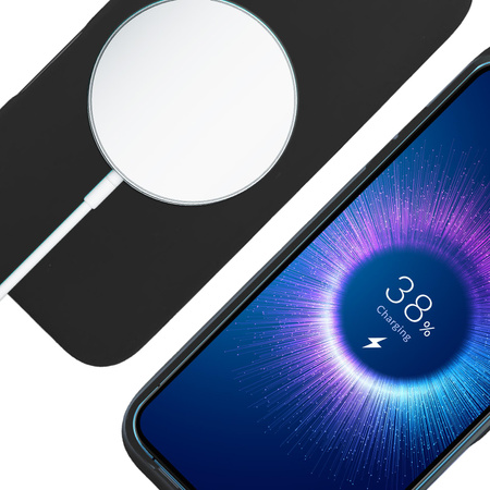 Apple iPhone 16 - 3mk Hardy MagSilicone Graphite