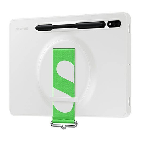 Samsung Strap Cover Case für Samsung Galaxy Tab S8 weiß (ef-gx700cwegww)