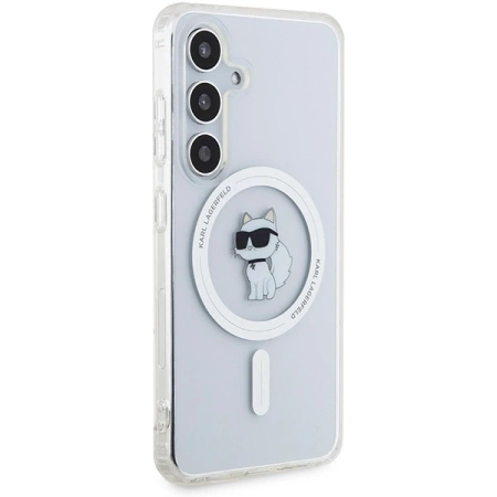 Etui Karl Lagerfeld IML Choupette MagSafe na Samsung Galaxy S24 - przezroczyste
