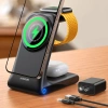 Ładowarka bezprzewodowa Joyroom JR-W15 3 w 1 stacja ładująca z MagSafe - czarna