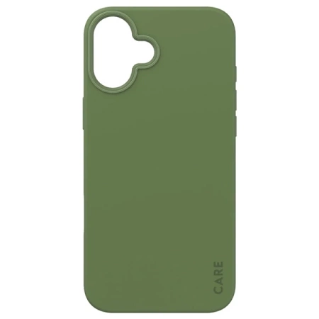 Etui CARE by PanzerGlass Fashion Case z MagSafe na iPhone 16 Plus - zielone