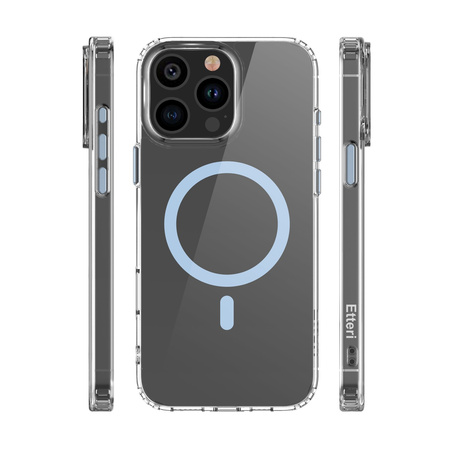Nakładka Etteri Color Mag do iPhone 14 Pro 6,1" jasnoniebieska