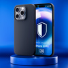 Apple iPhone 16 Pro - 3mk Hardy Silicone MagCase Graphite