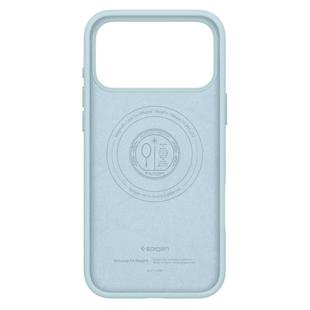 SPIGEN SILICONE FIT MAG MAGSAFE IPHONE 17 PRO MAX MUTE BLUE