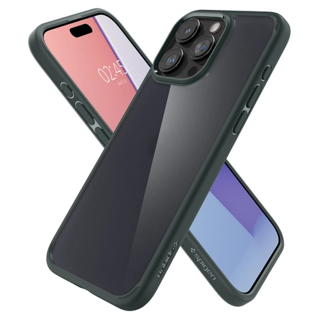 Spigen Ultra Hybrid, frost green - iPhone 15 Pro