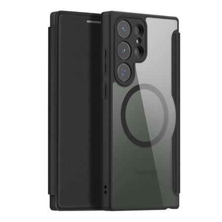 Etui Dux Ducis Skin Pro do Samsung S24+ z klapką - czarne