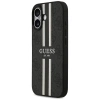 Guess 4G MagSafe-Hülle mit Printstreifen für iPhone 17 – Schwarz