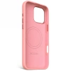Decoded Antimicrobial Silicone Stacks Backcover Case mit MagSafe für iPhone 16 Pro Max – Pink