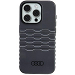 Audi IML MagSafe Case iPhone 15 Pro 6.1" czarny/black hardcase AU-IMLMIP15P-A6/D3-BK