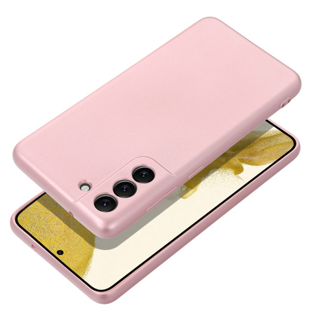 Futerał METALLIC do SAMSUNG S25 Edge różowy