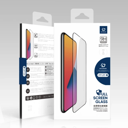 Dux Ducis Privacy Tempered Glass for Samsung S25 - Black Frame