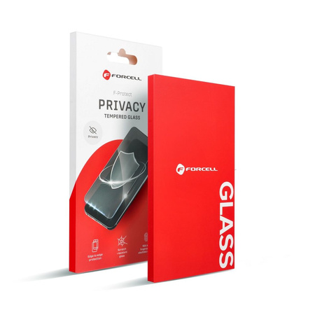 Szkło Hartowane Forcell Privacy Glass - do Iphone XS Max / 11 Pro Max czarny