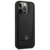 Mercedes MEHCP15XARMBK iPhone 15 Pro Max 6,7" schwarz/schwarz Hardcase Leder Urban