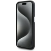 Karl Lagerfeld FW Metal Plate MagSafe iPhone 15 Pro Case - Black