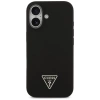Guess Silicone Triangle Logo MagSafe Case for iPhone 17 - Black
