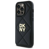 Original Case IPHONE 14 PRO DKNY Quilted Stack Logo (DKHCP14LPQDSLK) black