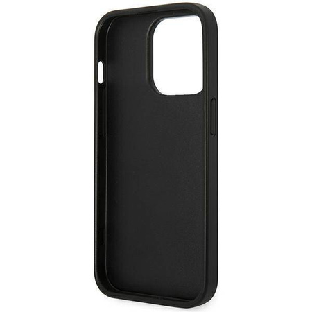 Karl Lagerfeld Saffiano Choupette Head Patch Case - Etui iPhone 14 Pro (czarny)