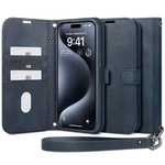Etui Spigen Wallet S Pro na iPhone 15 Pro - granatowe