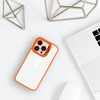 Tel Protect Kickstand case + szkło na aparat (lens) do Iphone 15 pomarańczowy