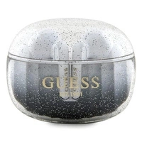 Guess Glitter Gradient TWS Bluetooth headphones with docking station - black