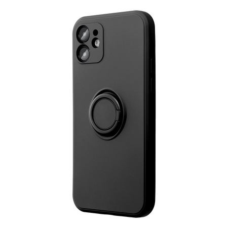 Futerał SILICONE RING do IPHONE 16e (SE 4 2025) czarny