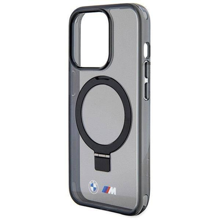 BMW Ring Stand M Collection MagSafe - Etui iPhone 15 Pro (czarny)