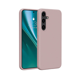 Etteri Silicone case do Samsung Galaxy S25 Edge jasnoróżowa