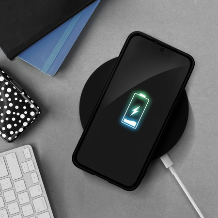 Etui do Samsung S23 czarne + Szkło na ekran + Szkło na aparat
