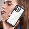 Outer Space Case mit Gelrahmen für iPhone 16 Pro Max – Schwarz