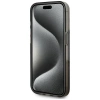 Karl Lagerfeld Liquide Glitter Monogram Gradient iPhone 15 Pro Max Case - Black