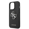 Oryginalne Etui IPHONE 13 PRO / 13 6,1" Guess Hardcase Saffiano 4G Metal Logo GUHCP13LSA4GSBK czarne