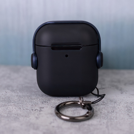 Etui do Airpods / Airpods 2 Headset granatowe