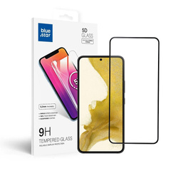 Szkło hartowane Blue Star 5D - do Samsung Galaxy S22 (full glue/case friendly) - czarny