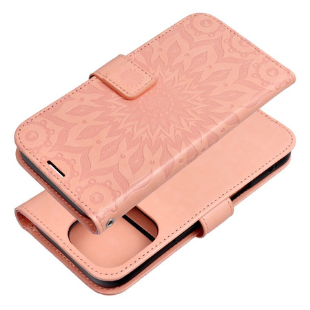 Kabura MEZZO Book do IPHONE 16 mandala peach fuzz