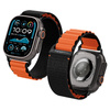 SPIGEN WBF1 BAND APPLE WATCH 6 / 7 / 8 / 9 / 10 / SE / ULTRA 1 / 2 (44 / 45 / 46 / 49 MM) BLACK/ORANGE