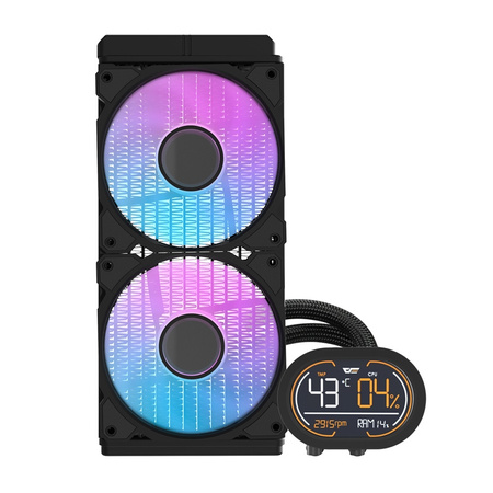 Darkflash Liquid CPU Cooler DH240D Black v2