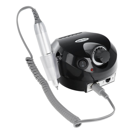 Profesjonalna maszyna do manicure frezarka do paznokci MJ120 czarna