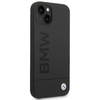 Original Case IPHONE 14 PLUS BMW Hardcase Silicone Signature Logo Magsafe black
