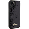 Guess Sequin Script Metal case for iPhone 15 - black