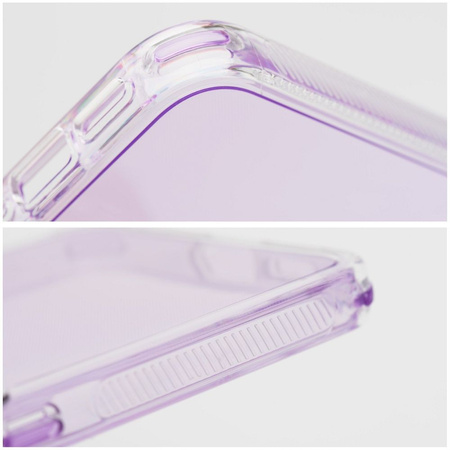 Futerał MATRIX CLEAR do SAMSUNG S25 Ultra jasnofioletowy