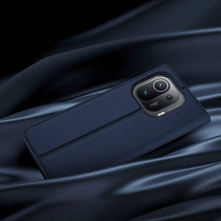 DUX DUCIS Skin Pro kabura etui pokrowiec z klapką Xiaomi Mi 11 Pro niebieski